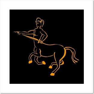 Centaur With Sword Posters and Art